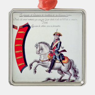 Ornement Métallique Uniforme des volontaires