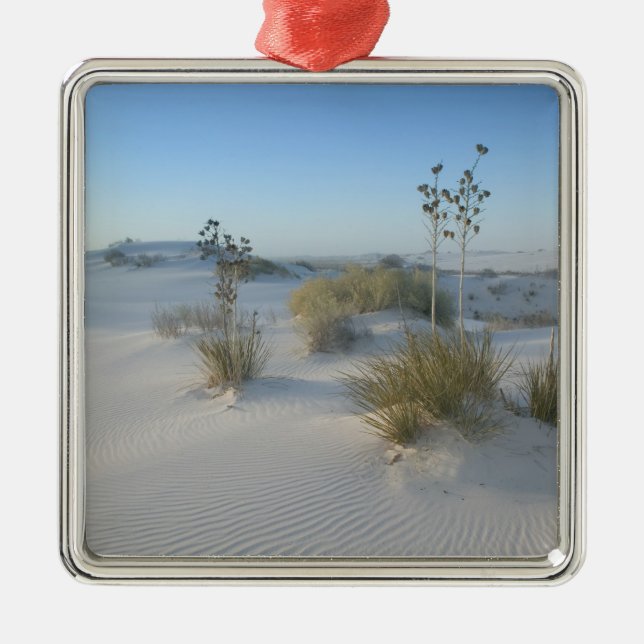 Ornement Métallique USA, Nouveau Mexique, White Sands National 2 (Devant)