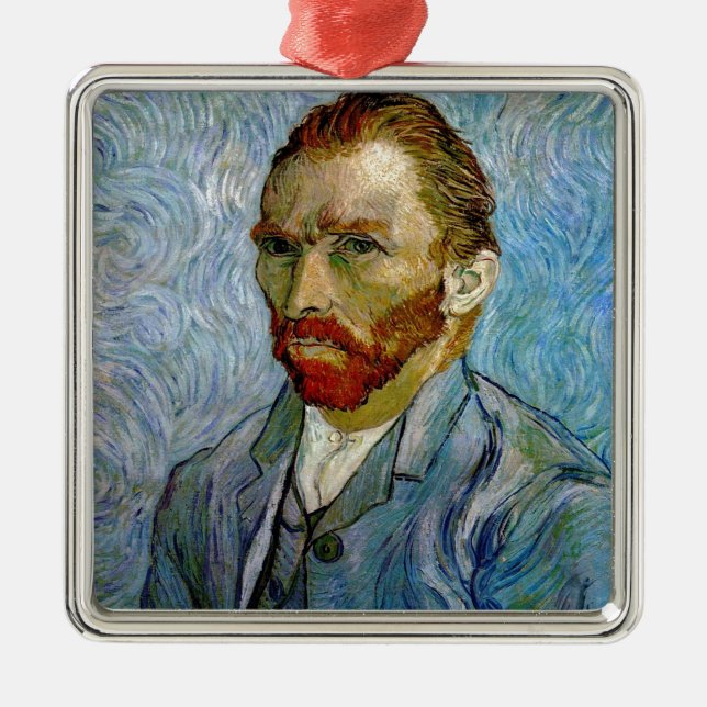 Ornement Métallique Van Gogh Autoportrait (Devant)
