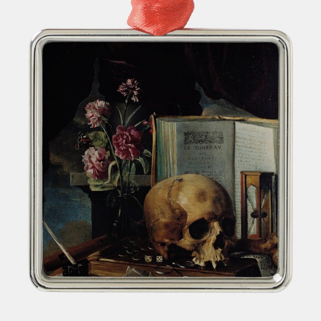 Ornement Métallique Vanitas (Devant)
