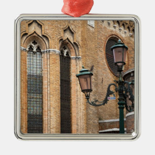 Ornement Métallique Venise, Vénétie, Italie - Un lampadaire est debout