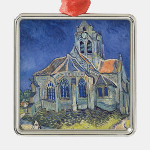 Ornement Métallique Vincent van Gogh   L'église d'Auvers-sur-Oise