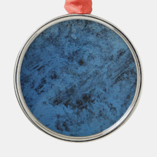 Ornement Métallique Vintage bleu clair