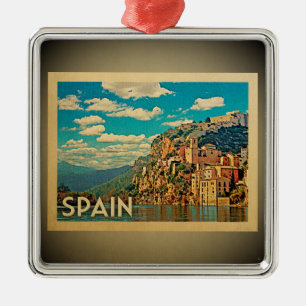 Ornement Métallique Vintage voyage d'ornement de l'Espagne