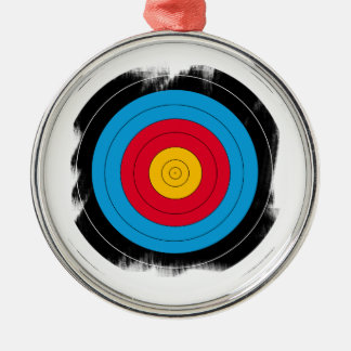 Ornement Métallique Visage de cible