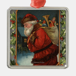 Ornement Métallique Vous souhaitant une joyeuse marche de