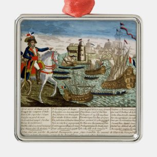 Ornement Métallique Voyages et exploits du Général Bonaparte 1798