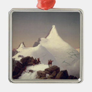 Ornement Métallique Vue de la montagne de "Grossglockner"