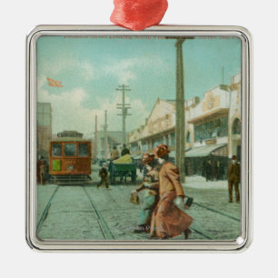 Ornement Métallique Vue du nord de St de Fillmore de St d'O'Farrell