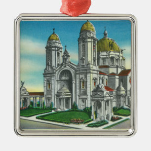 Ornement Métallique Vue extérieure du tombeau de notre Madame de