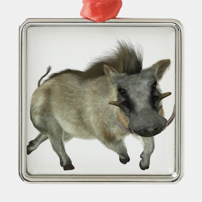 Ornement Métallique Warthog fonctionnant à gauche (Devant)