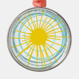 Ornement Métallique Wild and Free You Are My Sunshine
