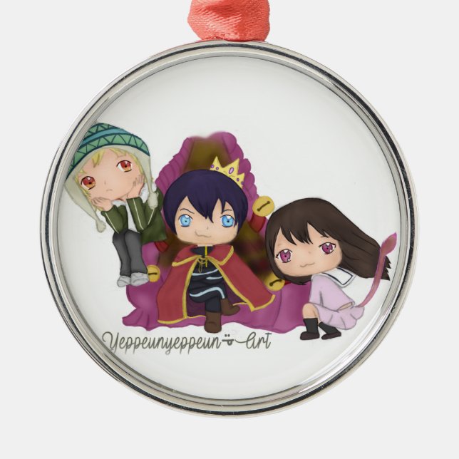 Ornement Métallique ~ Yato Hiyori Yukine de Noragami (Devant)