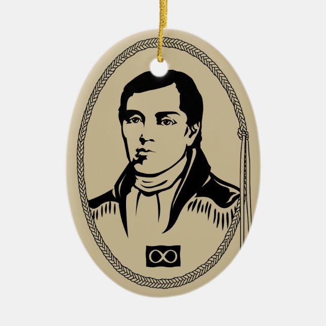 Ornement Metis Hero Décoration Metis Personnalisée (Devant)