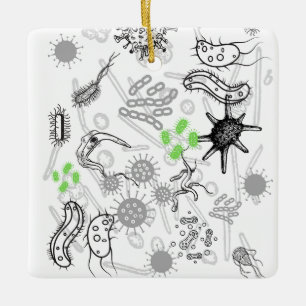Ornement microbe