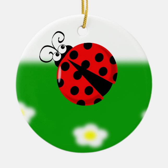 Ornement mignon de Ladybird (Devant)