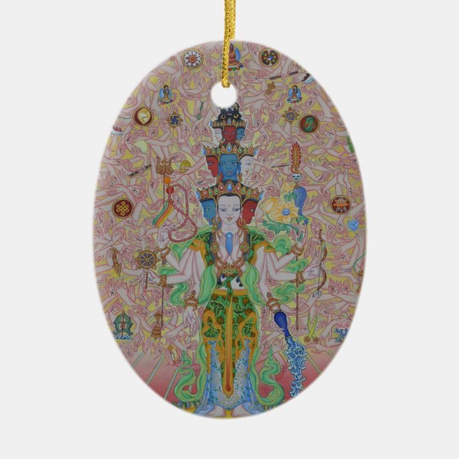 Ornement Mille-Armé d'Avalokiteshvara (Devant)