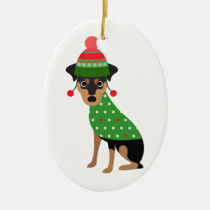 Ornement minimum de Noël de Pin