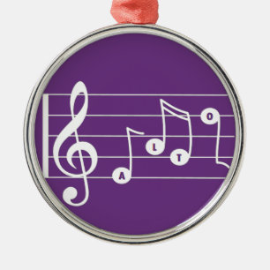 Ornement musical Alto Singer