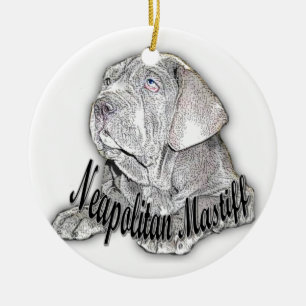 Ornement napolitain de mastiff