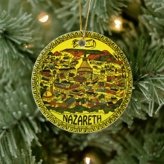 Ornement nazareth en céramique arménienne (Arbre)