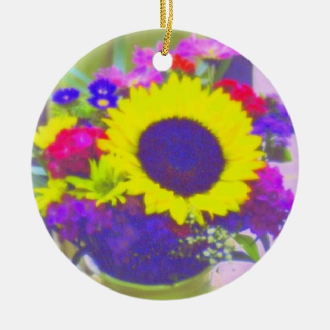Ornement Neon Bouquet (Devant)