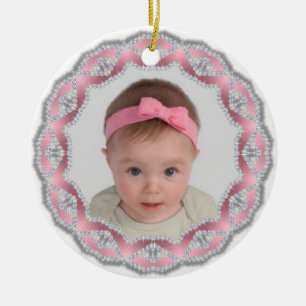 Ornement - Noël - Bébé fille Bling