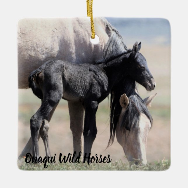 Ornement Onaqui Wild Horses (Devant)
