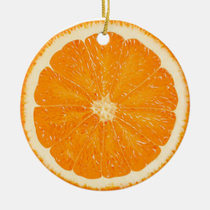 Ornement orange d'agrume
