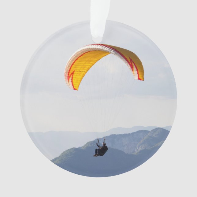 Ornement Orange Parapente Suisse (devant)