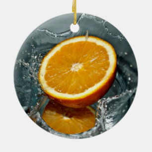 Ornement Orange Splash