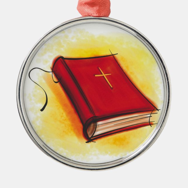 Ornement : Ornement de Noël de la Bible (Devant)