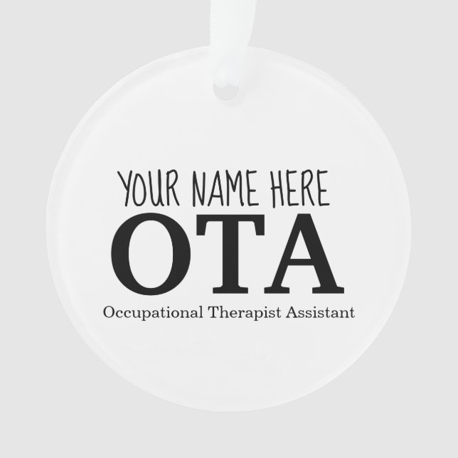 Ornement OTA personnalisable (devant)
