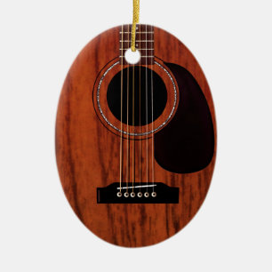 Ornement Ovale En Céramique Meilleure guitare acoustique en acajou