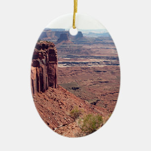 Ornement Ovale En Céramique Parc national de Canyonlands, Utah, sud-ouest