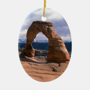 Ornement Ovale En Céramique Parc national des Arches, Utah
