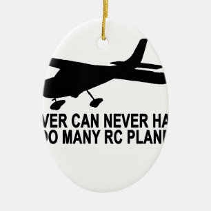 Ornement Ovale En Céramique Trop de RC ne surface jamais T-Shirt.png