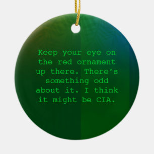 Ornement paranoïde de Noël