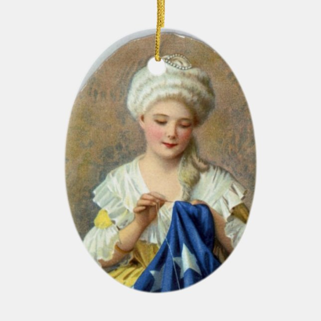 Ornement patriotique--Betsy Ross (Devant)
