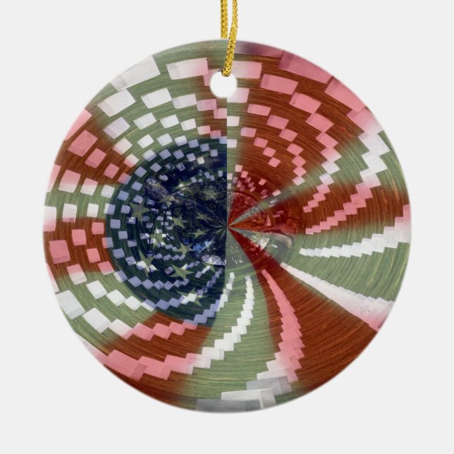 Ornement Patriotique Spin Round (Devant)