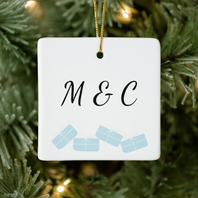 Ornement Personnalisé Avec Illustration Cadeau Mig (Arbre)