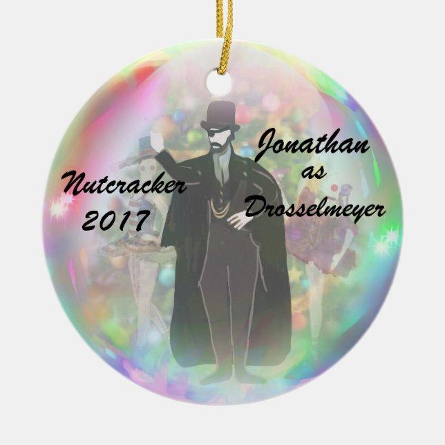 Ornement personnalisé de casse-noix - Drosselmeyer (Devant)