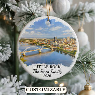 Ornement personnalisé de Little Rock, Arkansas sur