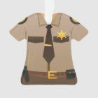 Ornement personnalisé de vacances de Noël de