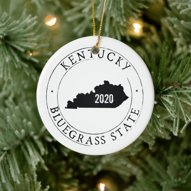 Ornement personnalisé du Kentucky (Arbre)