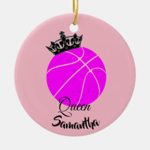 Ornement personnalisé par reine de basket-ball