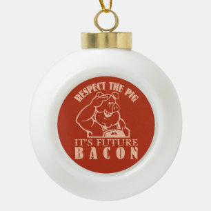 ORNEMENT PERSONNALISÉ PIG TO BACON