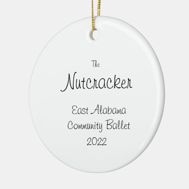 Ornement personnalisé pour Ashley B. (Gauche)