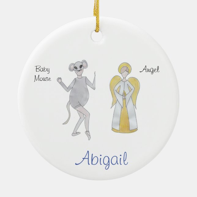 Ornement personnalisé pour Ashley B. #2 (Dos)