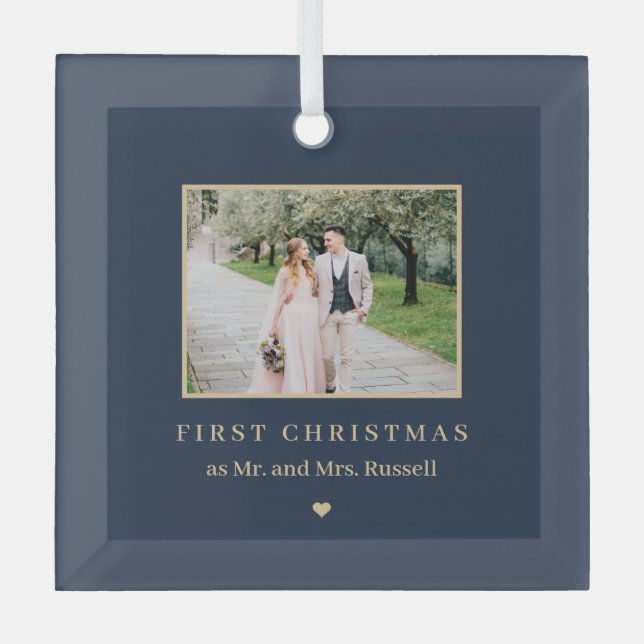 Ornement photo couleur modifiable intemporel (Recto)